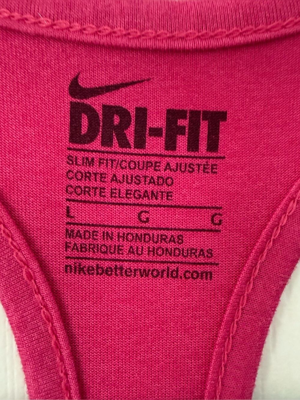 Pink Racerback Tank - Picture 4 of 5